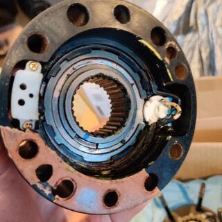 【即決】70 右 パワーロックハブ カバー付き KZJ78 Prado プラド 即決】70 右 パワーロックハブ カバー付き KZJ78 Prado プラド