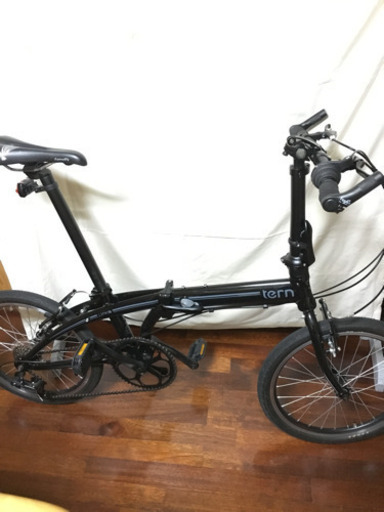 ☆ 美品！ TERN 折り畳み自転車　ブラック　ほぼ未使用どこか見たらわかりますか