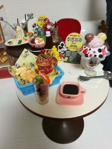 50'S Cafe ミッキーマウス ディズニー リーメント ぷちサンプル 