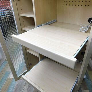 スイートデコレーション購入 木製 食器棚  高さ120㎝×幅75㎝×奥行40㎝ スイデコ スイートデコレーション購入 木製 食器棚 高さ120㎝×幅75㎝×奥行