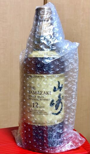 サントリー山崎12年　シングルモルト ウイスキー　700ml×1本　マイレージ2021年12月　未開栓・新品