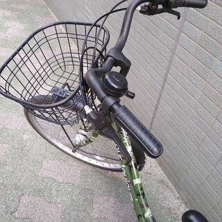 自転車　中古　２４インチ　子供用ママチャリ　野球少年にいかがですか？！