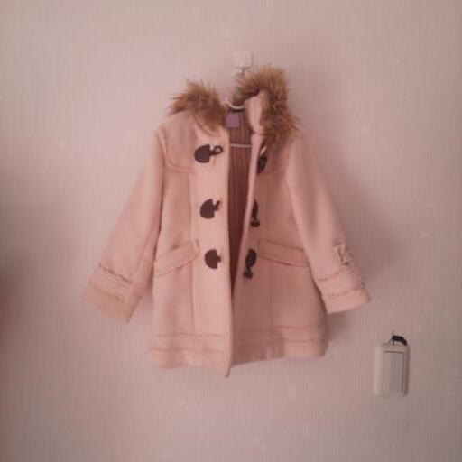 女の子 Axes Kids 110 ダッフルコート アイボリー ゆい 甲南山手のキッズ 用品 子供服 の中古あげます 譲ります ジモティーで不用品の処分