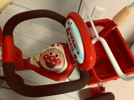 早い者勝ち☆美品‼️】それいけ！アンパンマン デラックスII 三輪車