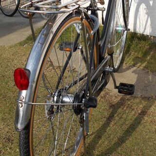 売り切れ town bicycle27インチLEDオートライト内装3段変速