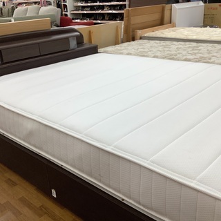 ダブルベッド ニトリ 引き出し付き ダークブラウン