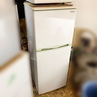 【札幌市内 当方指定日無料配送】Elabitax/エラヴィタックス ノンフロン冷凍冷蔵庫 ER-147 138L 2016年製