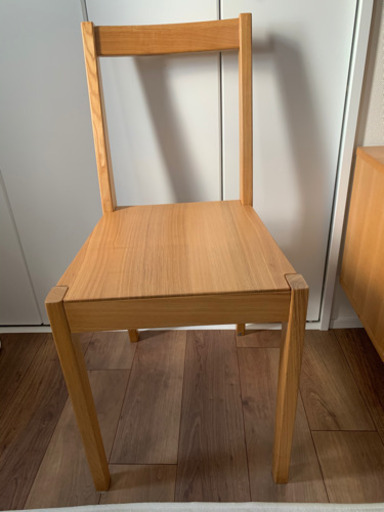 無印良品 無垢材 ダイニングテーブル椅子二脚セット | monsterdog.com.br