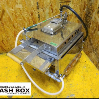 (4717-0)RINNAI リンナイ 両面プレス式 イカ焼き器 TYPE R-402-2 都市ガス用 業務用 厨房機器 飲食店 店舗 86-15)RINNAI リンナイ イカ焼き器 TYPE R-402-2 両面プレス式 都市