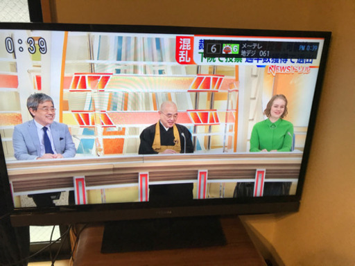 テレビ　REGZA インチ不明