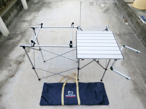 ウールリッチ　キッチンテーブル　アウトドア