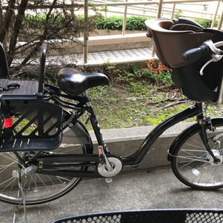 商談中 子供乗せ自転車 26インチ 後かご付き 変速機能付き - 自転車 