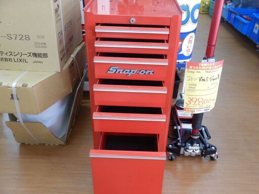 スナップオン　KRA3820　ツールチェスト　エンドキャビネット　鍵なし スナップオン KRA3820 ツールチェスト エンドキャビネット 鍵なし