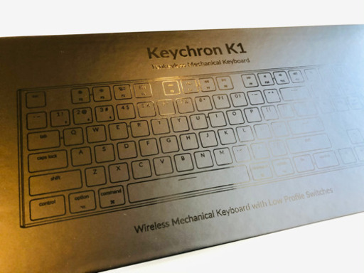 【未使用品】世界最薄メカニカルキーボード　Keychron K1 青軸