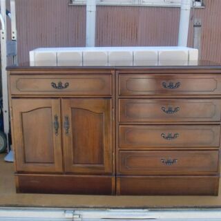 カリモク家具　2点まとめて　中古