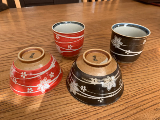 茶碗と湯呑み☆ペアセット
