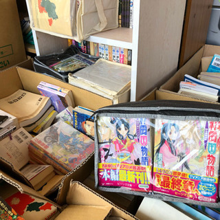 コミック、小説など大量