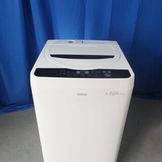洗濯機 4.5kg シャープ SHARP ES-G45RC-W 全自動 ひとり暮らし 4.5キロ