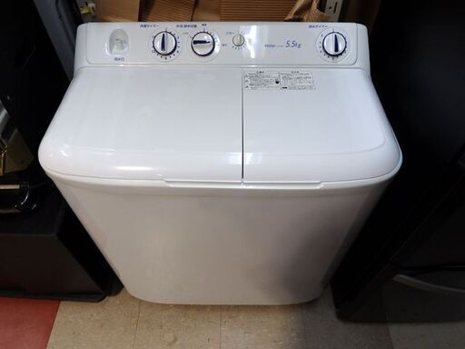 新札幌店発！Haier/ハイアール★JW-W55E -W [二槽式洗濯機 5.5kg ホワイト]