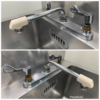 業務用 ステンレス 1層シンク流し台 蛇口付き 店舗 飲食店