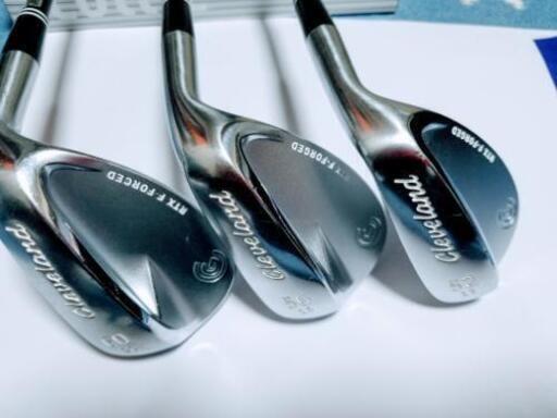 最終値引 クリーブランド ウェッジ3本セット Rtx F Forged 52 56 60 おそ松 大宮のゴルフの中古あげます 譲ります ジモティーで不用品の処分