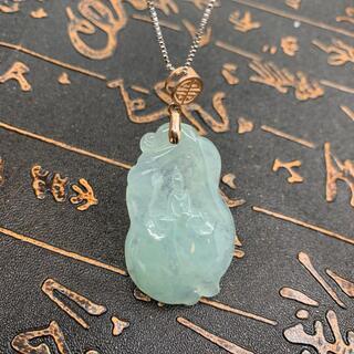 福袋 ネックレス 観音様 本翡翠 ヒスイ 誕生日プレゼント 安産祈願