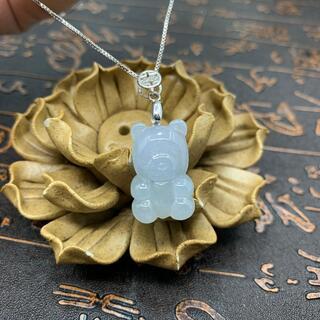 福袋 ネックレス 鹿 本翡翠 氷ヒスイ 誕生日プレゼント ラベンダー色 鑑別書有 福袋 ネックレス 鹿 本翡翠 氷ヒスイ 誕生日プレゼント ラベンダー色