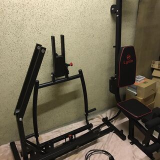 【直接引取・自社配達限定】Lysin ライシン マルチトレーニング ホームジム 大型 ワイヤー式 LS-SA-688S