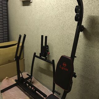 【直接引取・自社配達限定】Lysin ライシン マルチトレーニング ホームジム 大型 ワイヤー式 LS-SA-688S