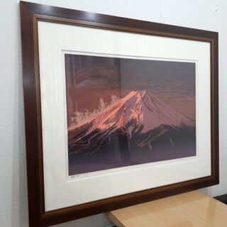 絵画「黎明富士」