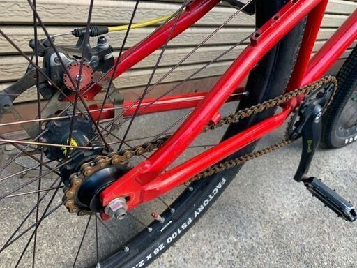 atomlab PIMP2 ダートジャンプバイク クロモリフレーム 中古美品