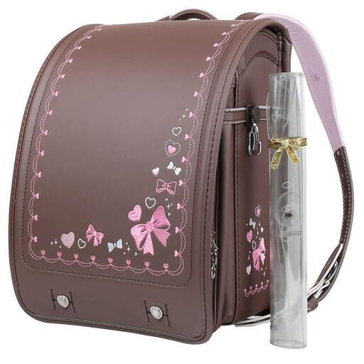 【新品】新作 ランドセル 女の子モデル 超軽量 撥水加工 ブラウン