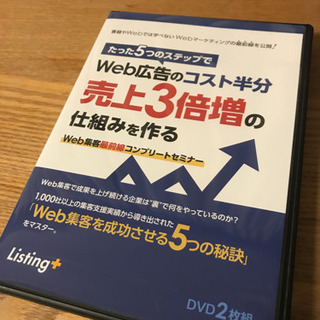 【取引中】webマーケティングのDVD