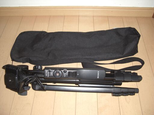 ソニー SONY 三脚 リモコン三脚 3段 中型 3WAY雲台 アルミ VCT-60AV(品