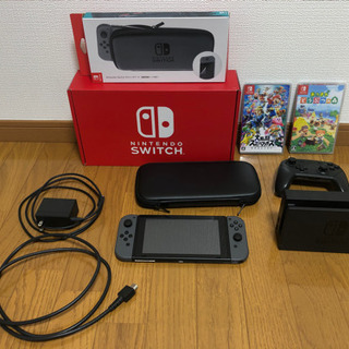 【美品】Nintendo Switch本体他・どうぶつの森・スマ...