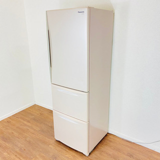送料無料 Panasonic NR-C370M-P 3ドア 冷凍冷蔵庫 365L
