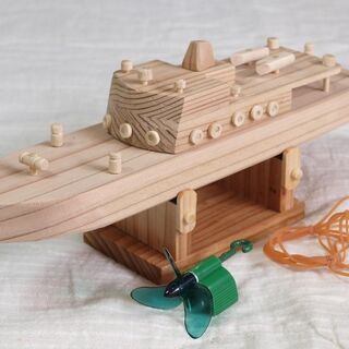 木製船模型　⑩