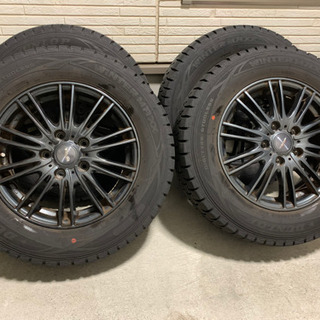 値下げしました　バリ山スタッドレスタイヤホイール