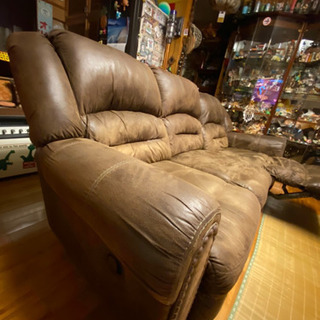 大型アメリカ製ソファー3人掛け 値引き交渉あり