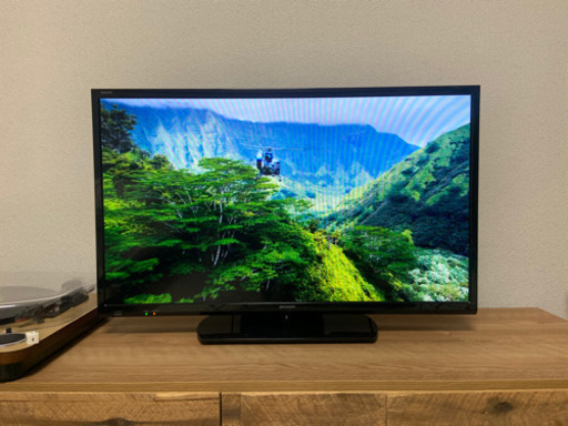 2016年製 SHARP AQUOS 液晶テレビ 2TBハードディスク付