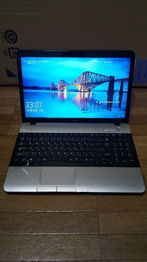 NEC 高性能第2世代Core i7搭載 メモリ8G HDD500G 大画面15.6インチ  テンキー Wifi対応  最新Windows10搭載