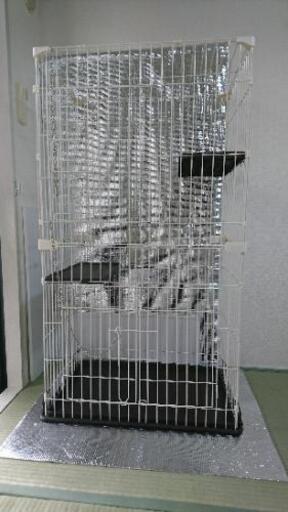 猫用ゲージ【2段】