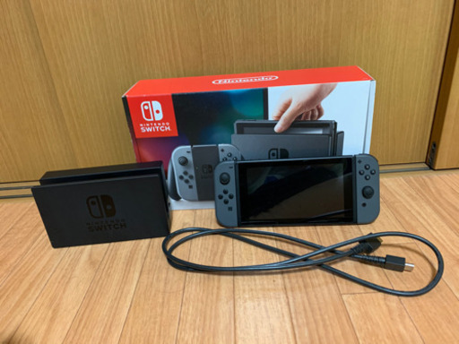 Switch 本体 グレー 充電コードなし