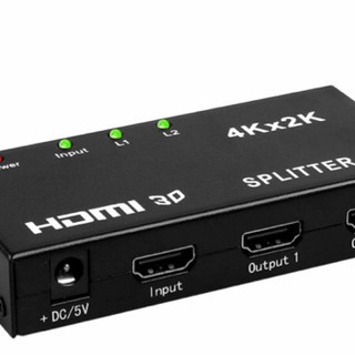 新品 HDMI 分配器 スプリッター 1入力 2出力 同時出力 ...