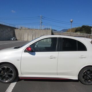 マーチニスモｓ 希少で人気パールホワイト 激安 Mk Trading 島原港のマーチの中古車 ジモティー