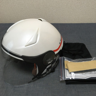 ヘルメット  インナーバイザー付きジェットタイプ