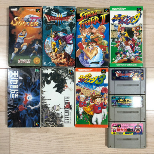 スーパーファミコンソフト　１０本セット