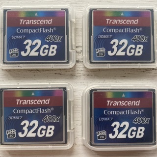 コンパクトフラッシュカード32GB（4枚セット）