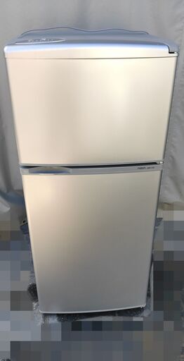 【販売中】AQUA　冷凍冷蔵庫　AQR-111Ｅ（S）　2016年製　109L　2ドア　アクア　エコライフ