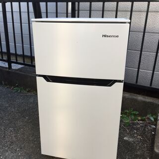 ハイセンス 2ドア 冷凍冷蔵庫 HR-B95A 2017年製